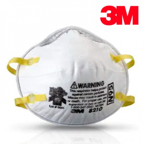 Mascarilla N-95 Blanca 3M sin válvula 8210